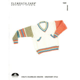 CHILD'S COLORBLOCK SWEATER