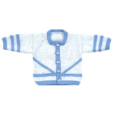BABY CARDIGAN WITH RACING STRIPES
