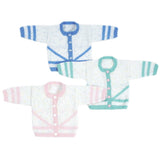 BABY CARDIGAN WITH RACING STRIPES