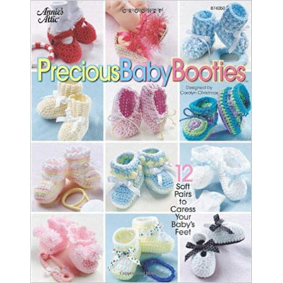PRECIOUS BABY BOOTIES - The Knit Studio