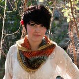 PAINTBRUSH LACE COWL