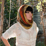 PAINTBRUSH LACE COWL