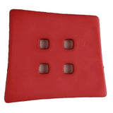 BUTTON LARGE CROOKED SQUARE