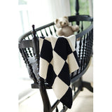 GARTER BLOCKS BABY BLANKET