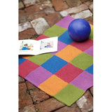 GARTER BLOCKS BABY BLANKET