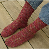 KNITTING SOCKS WITH HANDPAINTED YARN - The Knit Studio