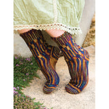 KNITTING SOCKS WITH HANDPAINTED YARN - The Knit Studio