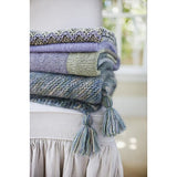 PICOT-EDGE MOHAIR THROW/AFGHAN