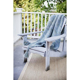 PICOT-EDGE MOHAIR THROW/AFGHAN