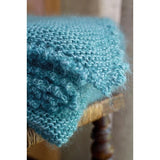 PICOT-EDGE MOHAIR THROW/AFGHAN