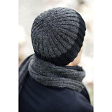 PRESSED RIB CAP & MUFFLER