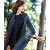 RIBBED LACE SCARF