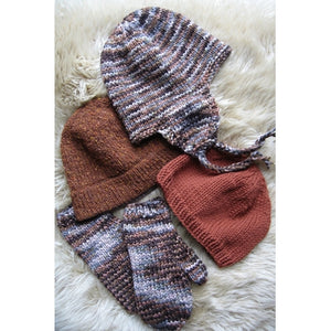 BULKY HAT & MITTEN SET