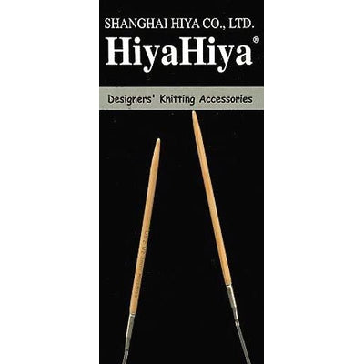 HIYAHIYA BAMBOO CIRCULAR KNITTING NEEDLES-Needles-The Knit Studio