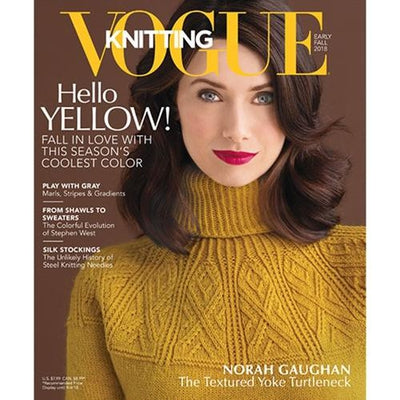VOGUE KNITTING EARLY FALL 2018 - The Knit Studio