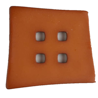 BUTTON LARGE CROOKED SQUARE