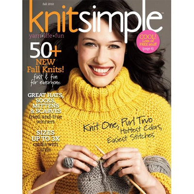 KNIT SIMPLE FALL 2010 - The Knit Studio