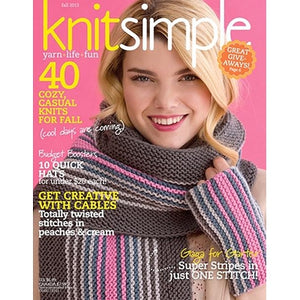 KNIT SIMPLE FALL 2013 - The Knit Studio