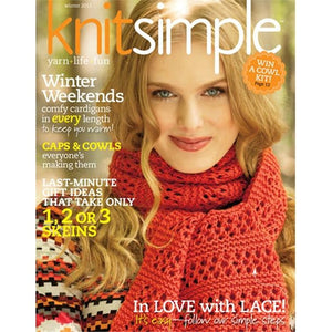 KNIT SIMPLE WINTER 2011 - The Knit Studio