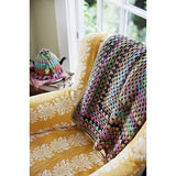 ONE BIG GRANNY SQUARE THROW AND AFGHAN