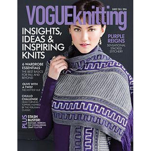 VOGUE KNITTING EARLY FALL 2016 - The Knit Studio
