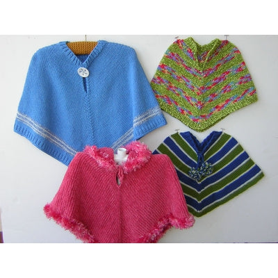 TOP-DOWN PONCHO FOR BABIES AND KIDS