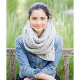 RIBBED LACE SCARF